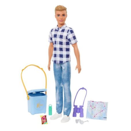 Barbie kempingezõ Ken