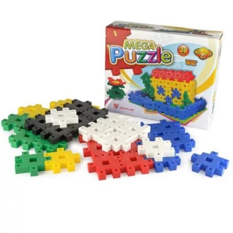 Mega Puzzle mûanyag 36 darabos építõjáték