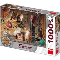Cicák 1000 darabos titkos puzzle