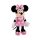 Minnie egér Disney plüssfigura pöttyös ruhában - 25 cm