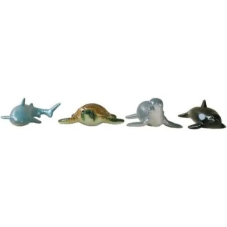 Mûanyag tengeri állat 4 darabos készlet - többféle