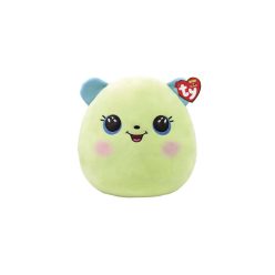   Ty Squishy Beanies párna alakú plüss figura CLOVER, 30 cm - zöld maci