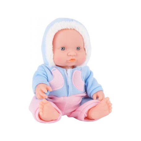 Játékbaba téli ruhában - 24 cm, többféle