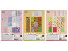 Mintás kartonok, dekor karton, A/5, 200 g, 15 lap/cs, 3 féle változat (unikornis, dzsungel, gyümölcs)