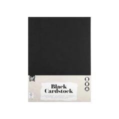 Fekete karton, fotókarton, A/4, 220 g, 10 lap/cs