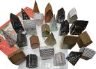Adventi naptár készítő szett, 12 ív lappal, A/4, 250g, fólia dekorral