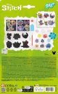 Stitch gyémántfestés szett 6 db formával, mágnesek és kulcstartó