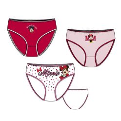   Disney Minnie Red gyerek fehérnemű, bugyi 3 darab/csomag 3 - 8 év / 98 - 128 cm