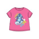 Disney Lilo és Stitch, A csillagkutya Surf Pink baba póló, felső 6-24 hó