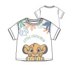Disney Az Oroszlánkirály Little Explorer White baba póló, felső 6-24 hó