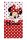 Disney Minnie Dots fürdőlepedő, strand törölköző 70x140cm 