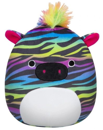 Squishmallows 20 cm - Safiyah a szivárványos zebra