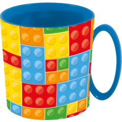 Lego mintázatú Bricks micro bögre 350 ml