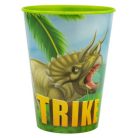 Dinoszaurusz T-Rex műanyag pohár 260 ml