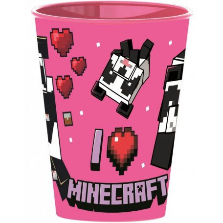 Minecraft műanyag pohár 260 ml