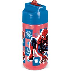   Pókember Midnight Flyer Hydro műanyag szívószálas kulacs 430 ml