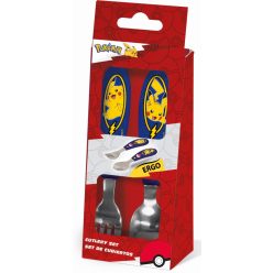   Pokémon Lightning fém ergo evőeszköz készlet - 2 darabos