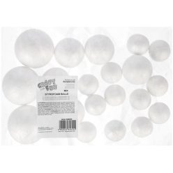 Hungarocell gömbök, többféle méret, kb. 20 db/csomag