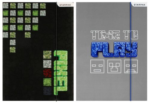 Minecraft mintás gumis mappa, Game Pixel