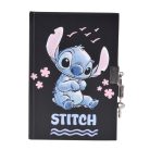 Stitch napló kulccsal, 12x17cm, Paso (139784)