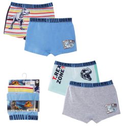   Jurassic World gyerek boxeralsó 2 darab/csomag 2 - 8 év / 92 - 128 cm