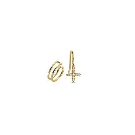 Victoria Arany színű fülbevaló és fülgyűrű