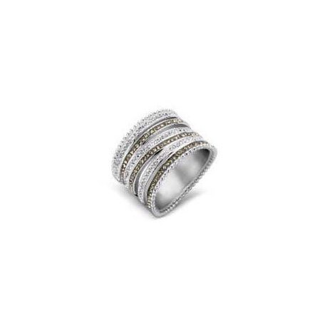 Victoria Ezüst színű köves gyűrű