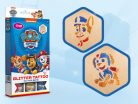 Csillámtetoválás szett, Paw Patrol fiús (kék) 12 sablonnal és 3 csillámporral