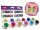 Csillámporkészlet, 12 db-os, 12x2,5 ml, top színek