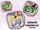 Sablonok, közepes, 15 db-os, fiús, járművek (CTMS-0072)
