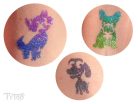 Sablonok, Cats & Dogs, Kutyák és macskák sablon szett, min. 20 minta