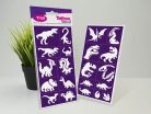 Sablonok, Dinosaurs, Dinoszauruszok sablon szett, min. 20 minta