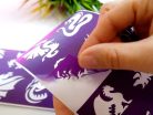 Sablonok, Dragons & Lizards, Sárkányok és gyíkok sablon szett, min. 20 minta