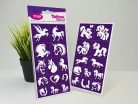 Sablonok, Horses & Ponies, Lovak és pónik sablon szett, min. 20 minta