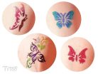 Sablonok, Butterflies - Pillangók sablon szett, min. 20 minta