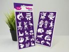 Sablonok, Forest Animals, Erdei állatok sablon szett, min. 20 minta