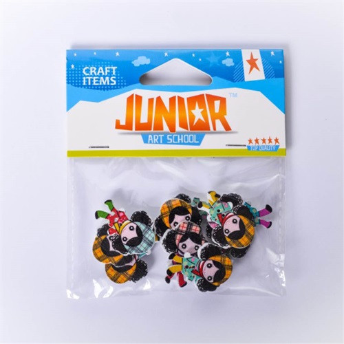 Kreatív dekoráció Junior fa lány 10 db/csomag