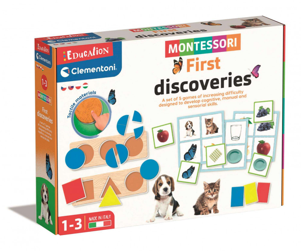 Clementoni - Montessori első játékaim felfedező készlet (50224)