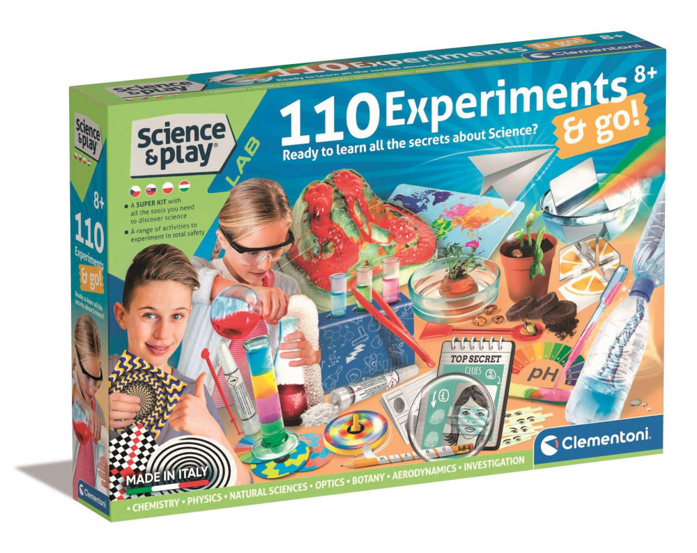 Clementoni - 110 kísérlet tudományos játék (50828)
