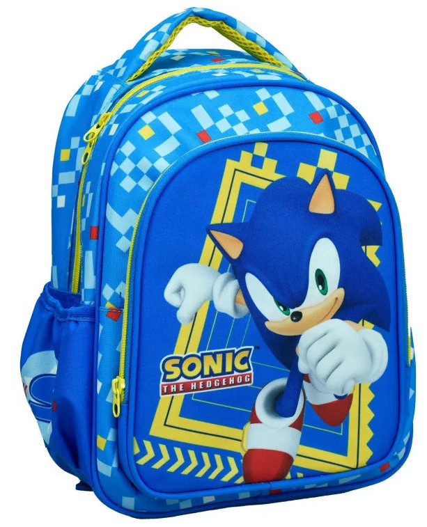 Sonic a sündisznó hátizsák, táska 31 cm