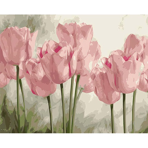 Kreatív kifestő klt. Centrum számozott, 40x50 cm, Tulipánok